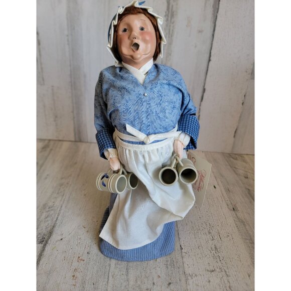 Byers Choice bar tavern made vintage Xmas caroler figure Williamsburg - Picture 1 of 10